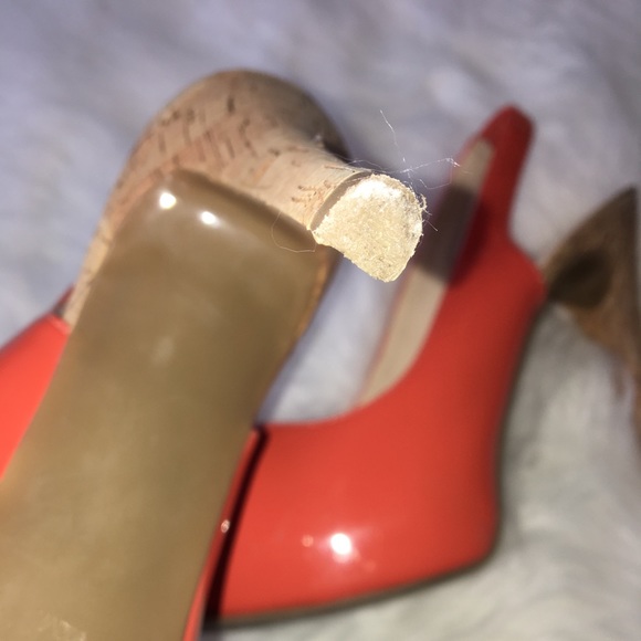 Guess Orange Stiletto Sandals - Picture 6 of 7